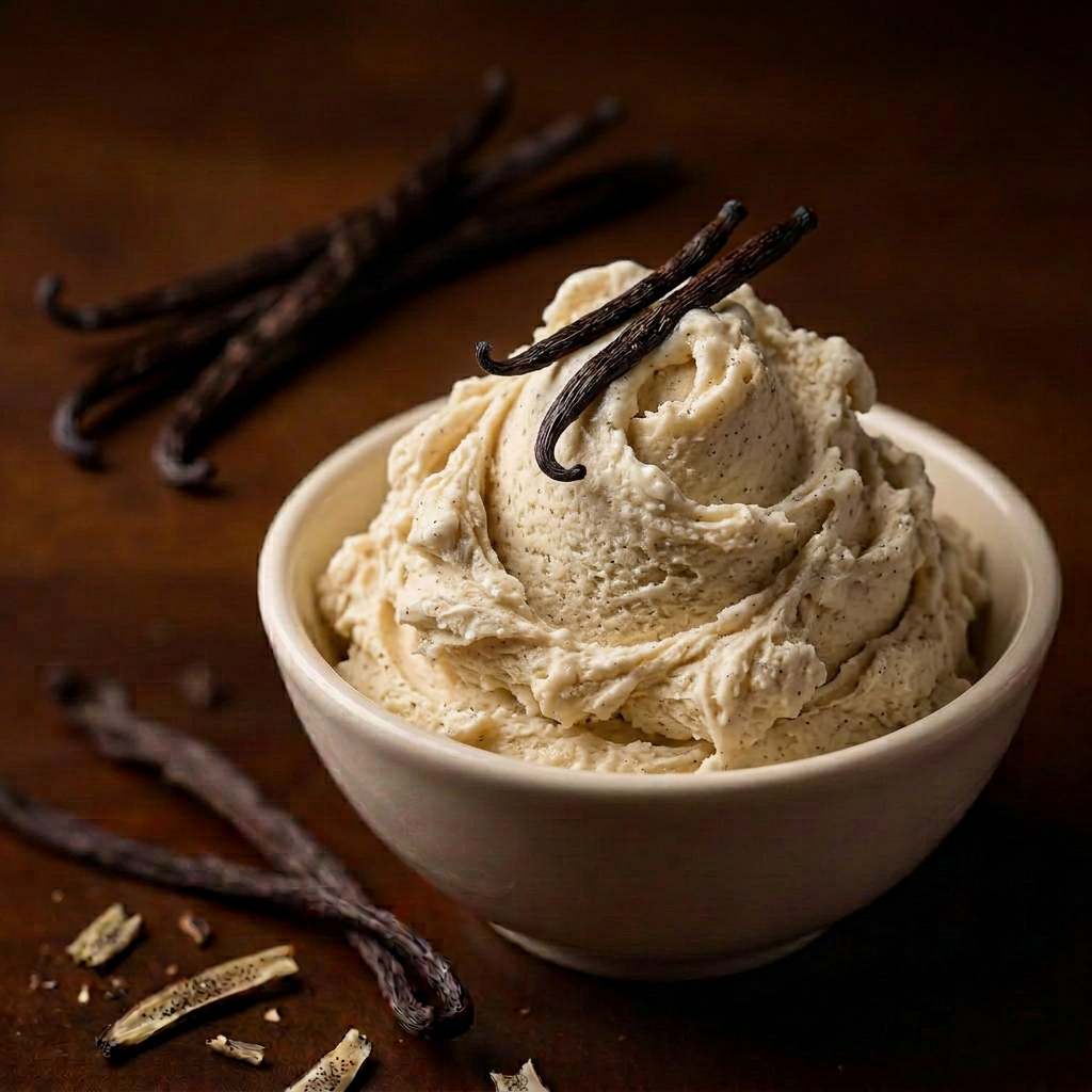 French Vanilla gelato scoop